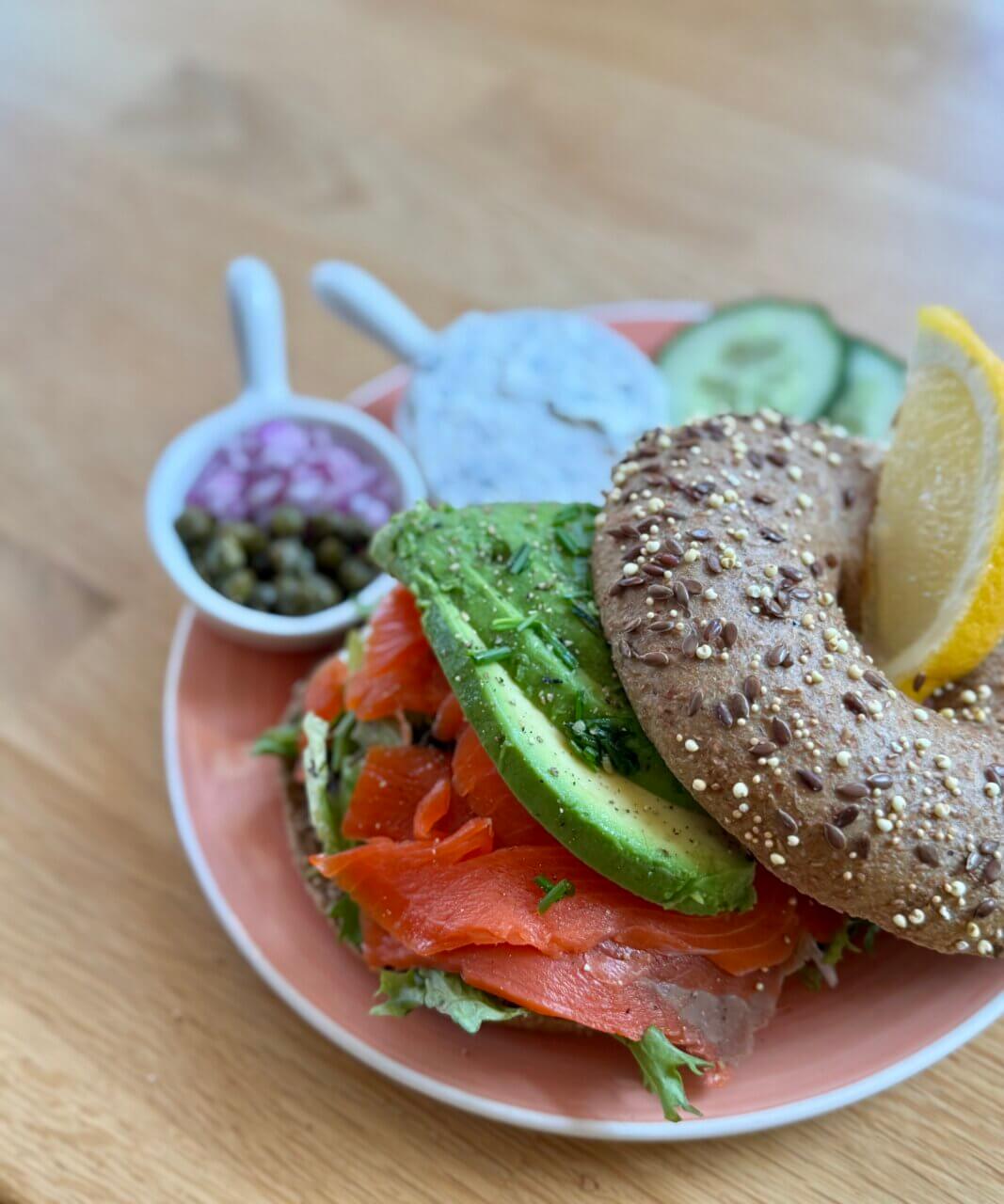 Bagel zalm